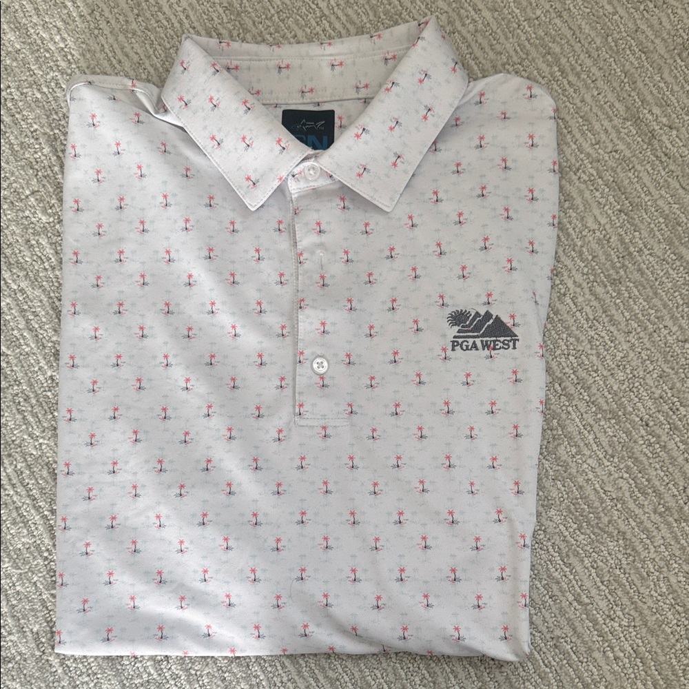 Men's White Polo Shirt